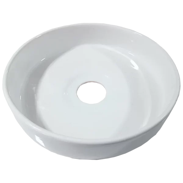 Escupidera blanca