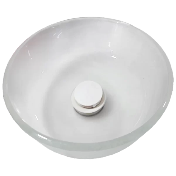Escupidera de vidrio
